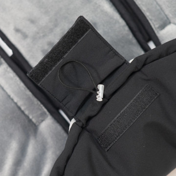 ESITO | Zimní fusak Softshell Warm cocoon 4 v 1 Black / Grey - černá / šedá / 95 x 47 cm / UNI