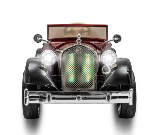Elektrické autíčko Retro 4x4 Baby Mix lakované červené