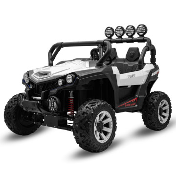 Elektrické autíčko Buggy Baby Mix Road 4x4 bílé, Bílá