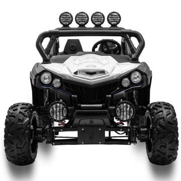 Elektrické autíčko Buggy Baby Mix Road 4x4 bílé, Bílá