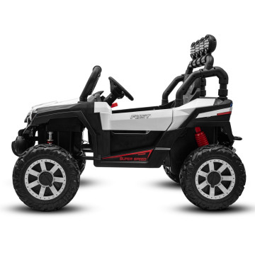 Elektrické autíčko Buggy Baby Mix Road 4x4 bílé, Bílá