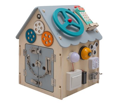 Activity Board Domeček LED Montessori Baby Mix