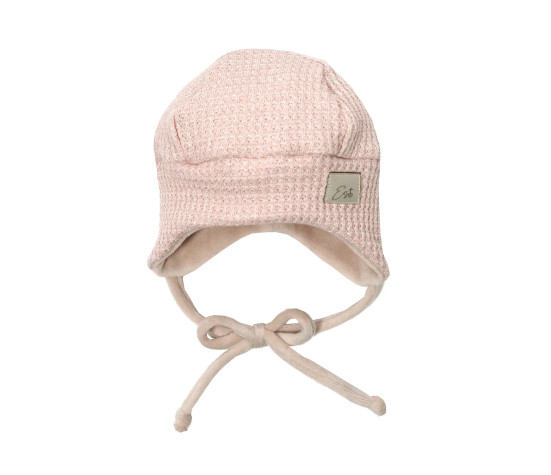 ESITO | Čepice pro miminko Mimi svetrová Powder pink - růžová / 30