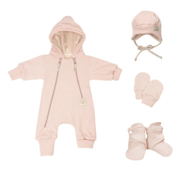 ESITO | Čepice pro miminko Mimi svetrová Powder pink - růžová / 30
