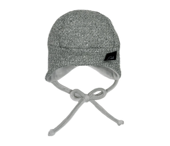 ESITO | Čepice pro miminko Mimi svetrová Cool grey - šedá / 30