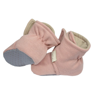ESITO | Capáčky barefoot Warmkeeper ZOE Cameo pin - růžová / 2 - délka stélky: 12 cm