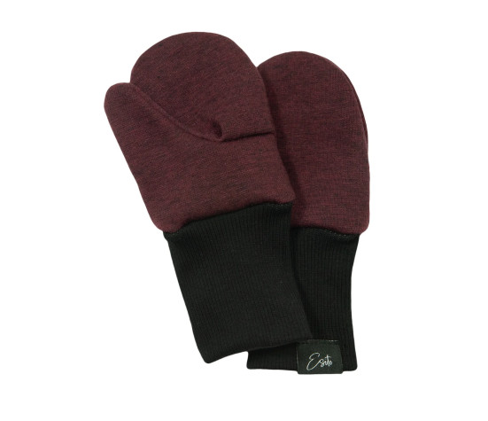 ESITO | Palcové rukavice zateplené Warmkeeper ZOE Garnet - vínová / 2 - 3 roky