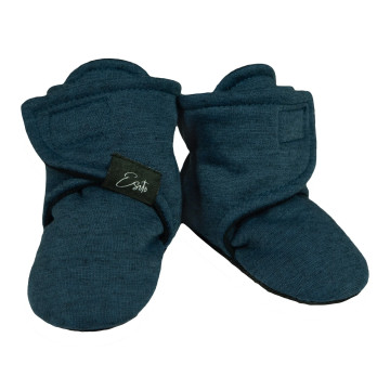 ESITO | Capáčky barefoot Warmkeeper ZOE Paris blue - modrá / 2 - délka stélky: 12 cm