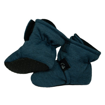 ESITO | Capáčky barefoot Warmkeeper ZOE Paris blue - modrá / 2 - délka stélky: 12 cm