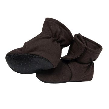 ESITO | Capáčky barefoot Cotton Brown - hnědá / 2 - délka stélky: 12 cm