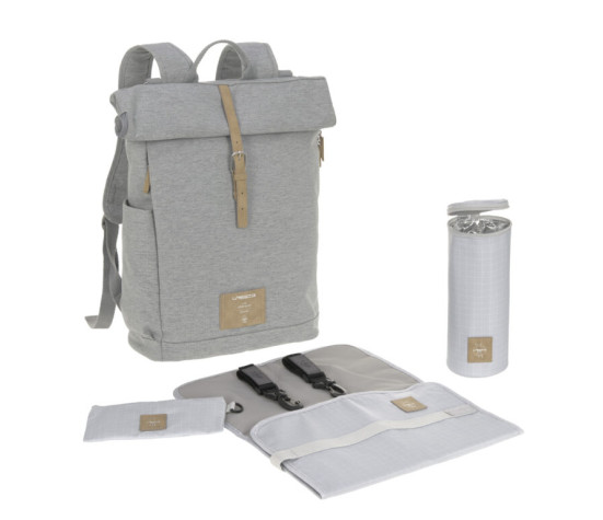 Green Label Rolltop Backpack 2023 grey mélange - Limited Edition