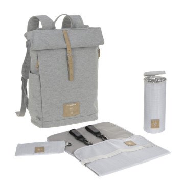 Green Label Rolltop Backpack 2023 grey mélange - Limited Edition