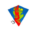 Drak létající plast 72x68cm asst 6 druhů v sáčku Drak létající plast 72x68cm asst 6 druhů v sáčku