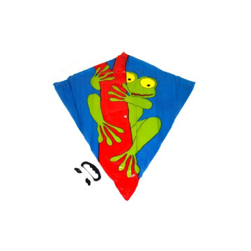 Drak létající plast 72x68cm asst 6 druhů v sáčku
