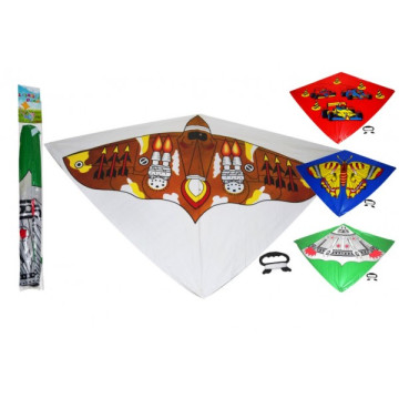 Drak plast 110x72cm asst 3 druhy v sáčku
