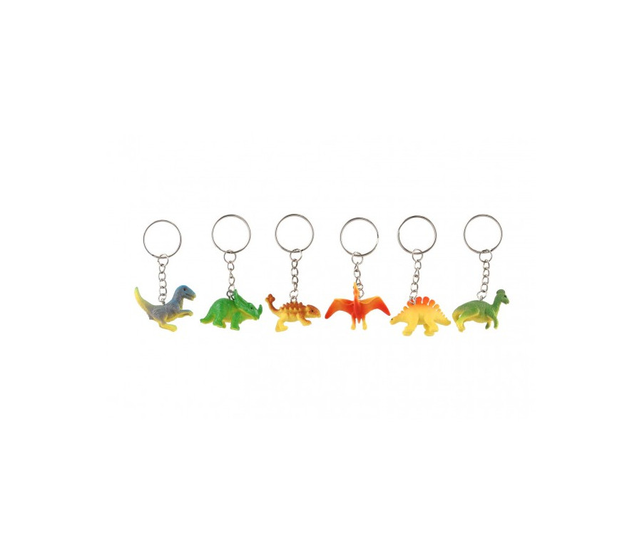 Přívěsek na klíče/Klíčenka dinosaurus plast 7cm mix druhů Přívěsek na klíče/Klíčenka dinosaurus plast 7cm mix druhů