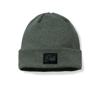 ESITO | Žebrovaná čepice rolled up exclusive Grey - šedá / 34