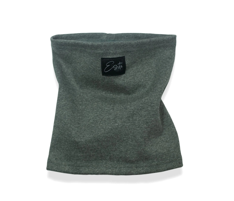 ESITO | Žebrovaný nákrčník exclusive Grey - šedá / 48