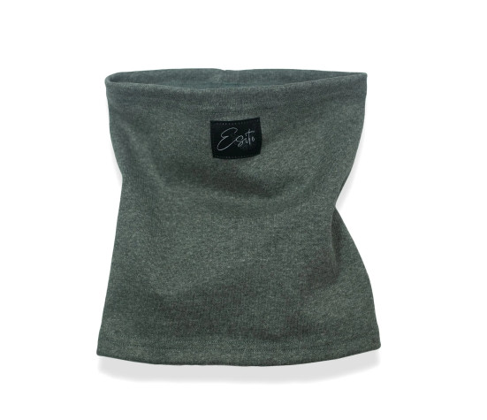 ESITO | Žebrovaný nákrčník exclusive Grey - šedá / 48
