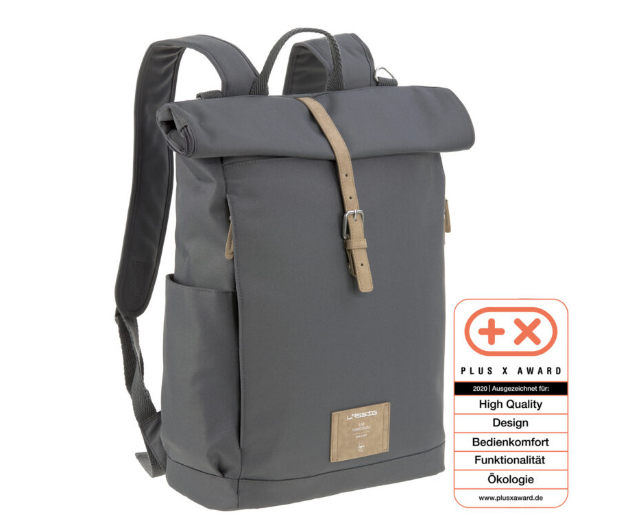 Green Label Rolltop Backpack anthracite