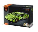 Stavebnice iM.MASTER auto sportovní plast 457 dílků na zpětné natažení v krabici 31x23x6,5cm
