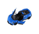 Auto Kinsmart Bugatti Mistral kov/plast 13cm na zpětné natažení 4 barvy 12ks v boxu