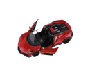 Auto Kinsmart Bugatti Mistral kov/plast 13cm na zpětné natažení 4 barvy 12ks v boxu