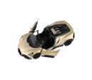 Auto Kinsmart Bugatti Mistral kov/plast 13cm na zpětné natažení 4 barvy 12ks v boxu