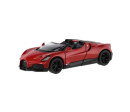 Auto Kinsmart Bugatti Mistral kov/plast 13cm na zpětné natažení 4 barvy 12ks v boxu
