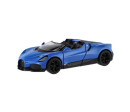 Auto Kinsmart Bugatti Mistral kov/plast 13cm na zpětné natažení 4 barvy 12ks v boxu