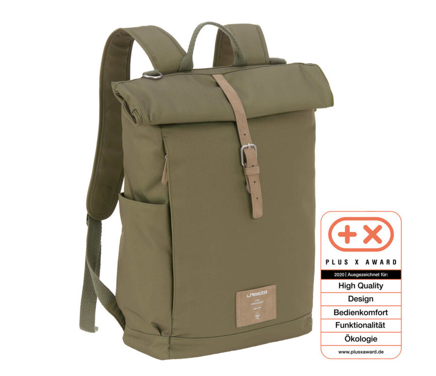 Green Label Rolltop Backpack olive