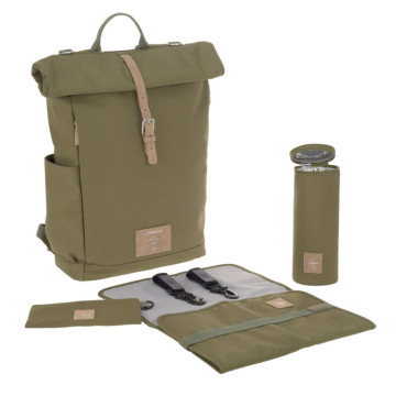 Green Label Rolltop Backpack olive