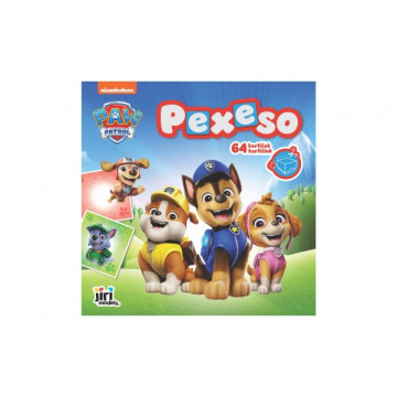 Pexeso v sešitu 64ks Tlapková patrola/Paw Patrol 21,5x21,5cm