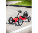 Dětská šlapací motokára Go-kart Baby Mix Buggy červená