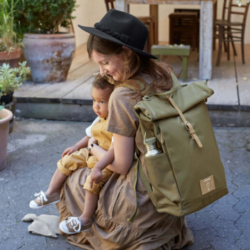 Green Label Rolltop Backpack olive