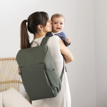 Green Label Slender Up Backpack black