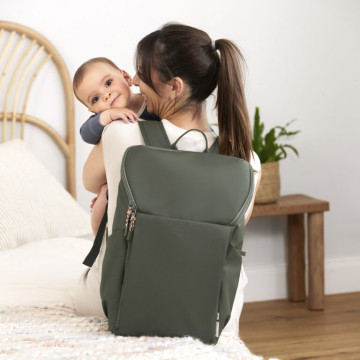 Green Label Slender Up Backpack black