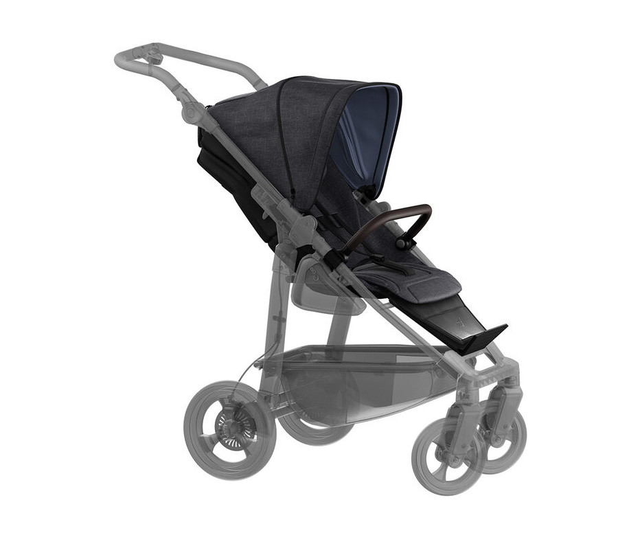 Tfk stroller seat unit mono/pro premium black
