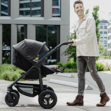 Tfk stroller seat unit mono/pro premium black