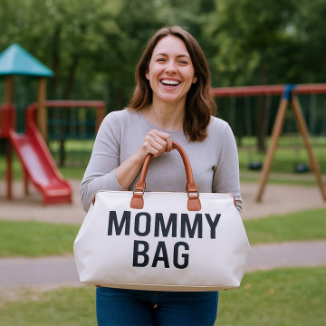 Taška pro maminku Mommy bag béžová