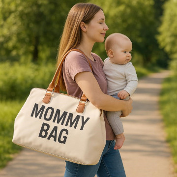 Taška pro maminku Mommy bag béžová
