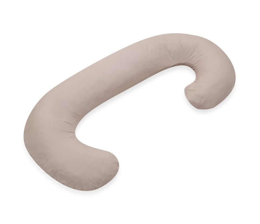 Univerzální kojící polštář ve tvaru C New Baby cappuccino 285 x16 Univerzální kojící polštář ve tvaru C New Baby cappuccino 285 x16