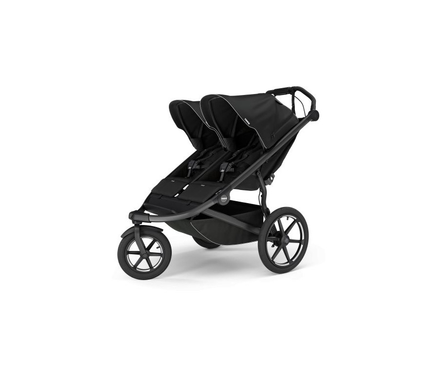 THULE URBAN GLIDE 3 DOUBLE BLACK Magnetic Buckle