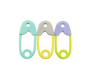 Chrastítko špendlík plast 12cm mix barev v sáčku 0m+ Chrastítko špendlík plast 12cm mix barev v sáčku 0m+