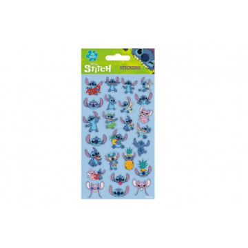Samolepky Lilo a Stitch modré 25ks ve fólii