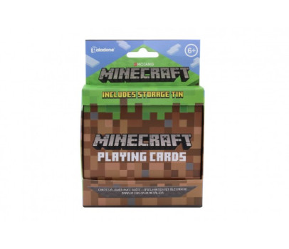 Hrací karty Minecraft v krabičce 11x15,5x2,5cm