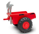 Dětské odrážedlo traktor s vlečkou Benny Baby Mix červený, Červená Dětské odrážedlo traktor s vlečkou Benny Baby Mix červený, Červená