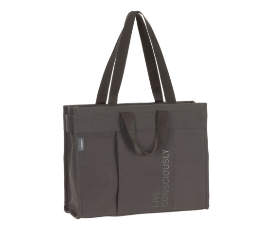 Green Label Tote Up Bag anthracite