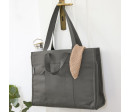 Green Label Tote Up Bag anthracite