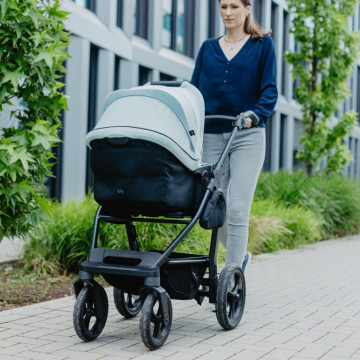 Tfk carrycot mono/pro combi unit blue dual color